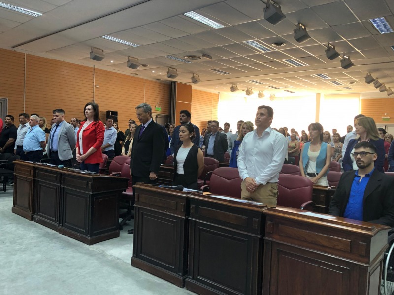 Juraron los nuevos concejales y  se renovaron las autoridades del Concejo